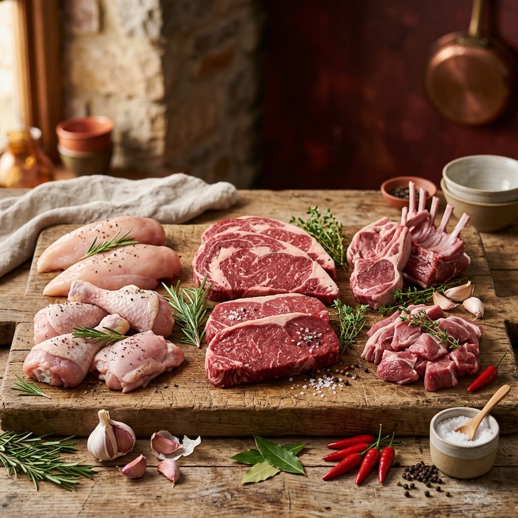 Fresh premium meat